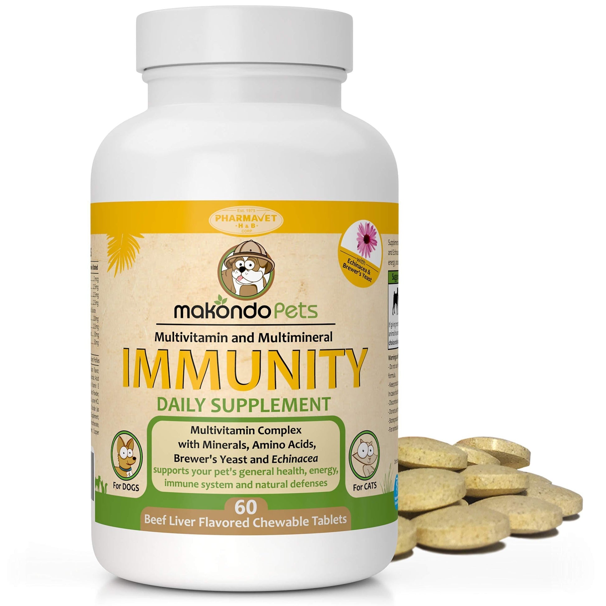 Immune Support Dog Supplement Dog Allergy Relief with Vitamins Minerals